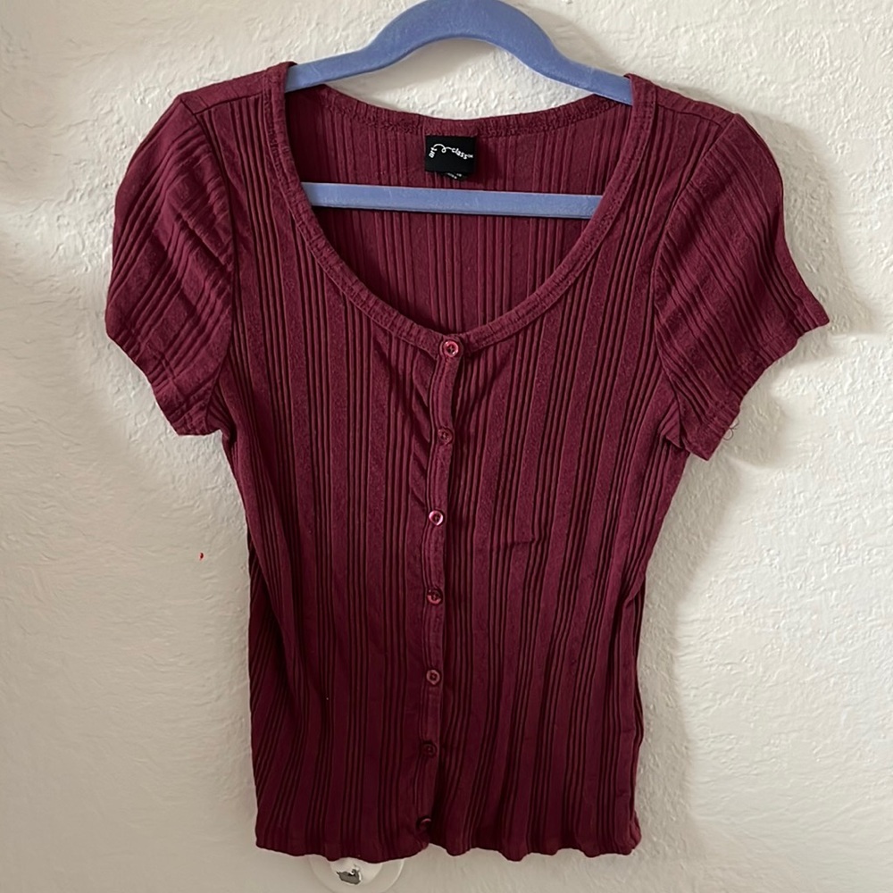 Girls Large maroon top from Art Class/ Target